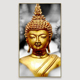 Beautiful Golden Buddha Canvas Printed Spiritual Wall Painting