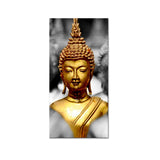 Beautiful Golden Buddha Canvas Printed Spiritual Wall Painting