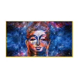 Smiling Calm Buddha Canvas Wall Painting