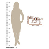 Wooden Tiger Shadow Lamp