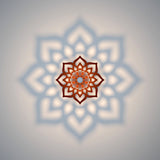 The Wide Floral Art Ceiling Shadow Light