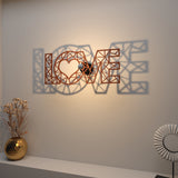 Love-Inspired Shadow Lamp: A Beautiful Twist on Romantic Lighting