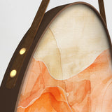 Circular Serenity Modern Digital Printed Round Framed Canvas Wall Painting - Set of 3