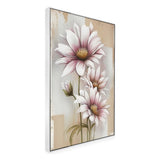 Modern Abstract Floral Canvas Wall Painting for Home Décor