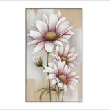 Modern Abstract Floral Canvas Wall Painting for Home Décor