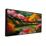 Blossom Floral Tree Canvas Vibrant Nature Wall Painting