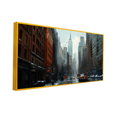 New York City Dynamic Cityscape Canvas Wall Painting
