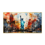 Statue of Liberty Big Canvas Painting for Wall Décor