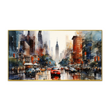 Architecture Metropolis Cityscape Building Canvas Wall Painting