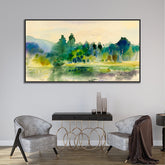 Abstract Colorful Nature Canvas Wall Painting for Home Décor