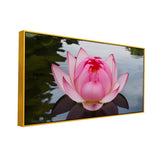 Pink Water Lily Vastu Canvas Wall Art Painting for Home Décor