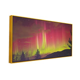 Aurora Borealis Stunning Northern Lights Canvas Painting for Wall Décor