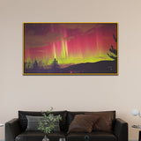 Aurora Borealis Stunning Northern Lights Canvas Painting for Wall Décor