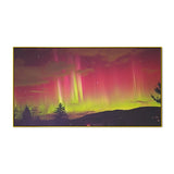 Aurora Borealis Stunning Northern Lights Canvas Painting for Wall Décor