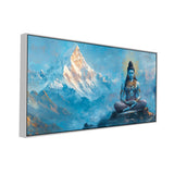 Lord Shiva Religious Canvas Wall Painting for Home and Office Décor