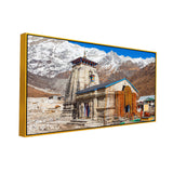 Kedarnath Dham Temple Bhagwan Lord Shiva Mandir Canvas Wall Painting