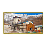 Kedarnath Dham Temple Bhagwan Lord Shiva Mandir Canvas Wall Painting