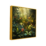 Mystical Tropical Jungle Canvas Wall Painting