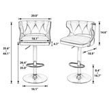 Blue Verona Bar Stool