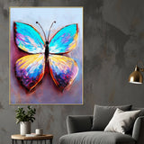 Beautiful Butterfly Cotton Canvas Wall Painting