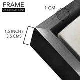 Premium 7 Running Horses at Sunrise Vastu Canvas Wall Painting with Floating Frame