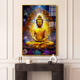 Devine Gautam Buddha Acrylic Wall Paintings & Arts