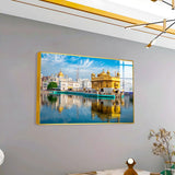 Beautiful Golden Temple Modern Acrylic Wall Paintings & Arts