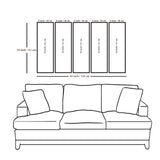 Jesus The Savior Spiritual Wall Painting On Canvas In Multiple Frames - 5 Panel Sets