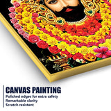 Khatu Shyam Ji Canvas Painting Indian Religious Wall Art