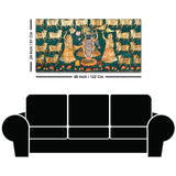 Luxury Nathdwara Shrinathji Krishna Wall Painting