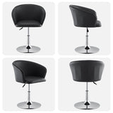 Black Homy Swivel Bar Stool/Chair