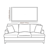 Summer Haven Beautiful Landscape with Flowers Red House Canvas Wall Paintings