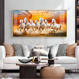 Horse Acrylic Wall Painting – Rustic Horse Canvas Wall Art