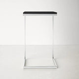Square Black Marble Modern Designer Side Table