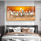 Abstract Horse Acrylic Wall Painting – Modern Horse Canvas Art for Home