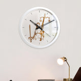 Handcrafted Wall Clock for Lawyer's Office