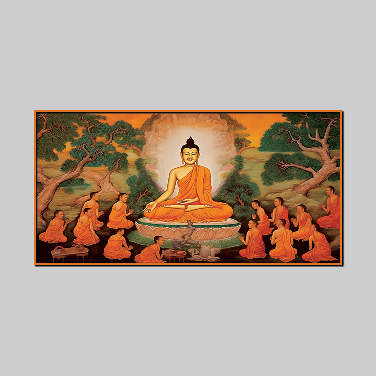 Buddha Landscape Paintings to Soothe the Soul
