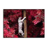 Beautiful White Tiger Realistic Wild Animal Painting
