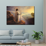 Messiah  Jesus Canvas Printed Wall Paintings for Living Room, Meditation Room, Bedroom, Churches, Hospitals