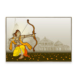 Lord Ram Ayodhya Wall Painting for Living Room