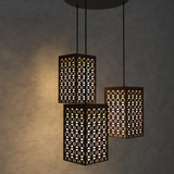 Wooden Modern Lamp Hanging Ceiling Light For Home Decoration Living Room