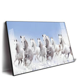 Horse Painting Wall Art – Elegant Horses Acrylic Wall Painting for Home