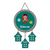 Welcome to Sweet Home Wooden Decorative Wall Hanging
