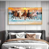 Colorful Horse Acrylic Wall Painting – Contemporary Horse Wall Art