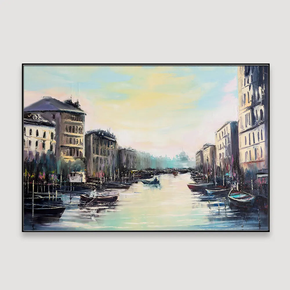 City of Canals  Framed Wall Art