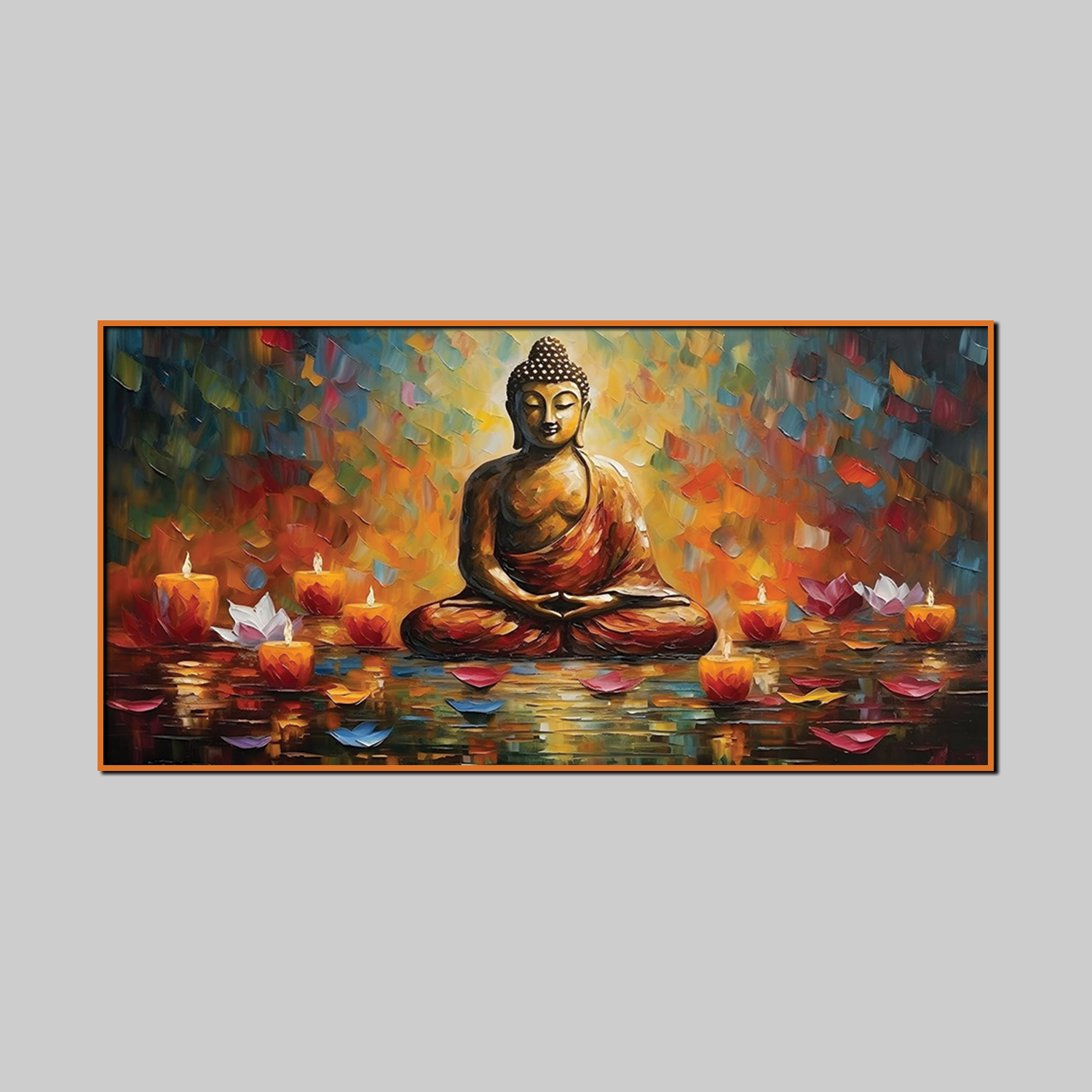 Buddha in Landscape Canvas Art – Enlighten Your Space