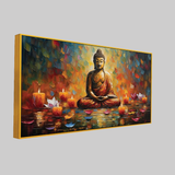 Buddha in Landscape Canvas Art – Enlighten Your Space