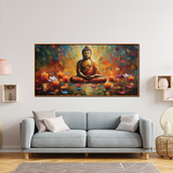 Buddha in Landscape Canvas Art – Enlighten Your Space