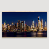 Beautiful City Lights Framed Canvas Wall Paintings/Wall Art