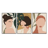 Women In Vogues Abstract Frames Set Of 3